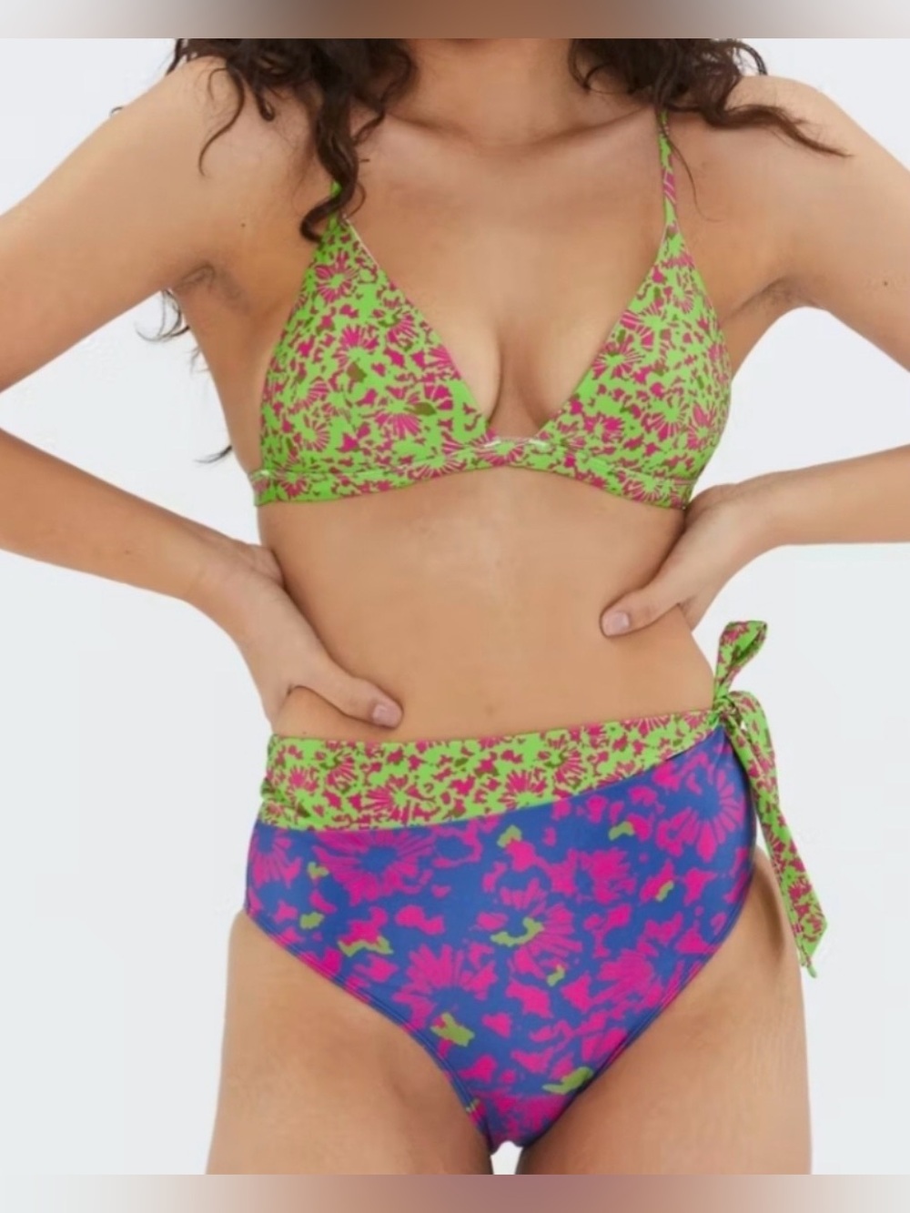 Summersalt x Tanya Taylor Brushstroke Bikini